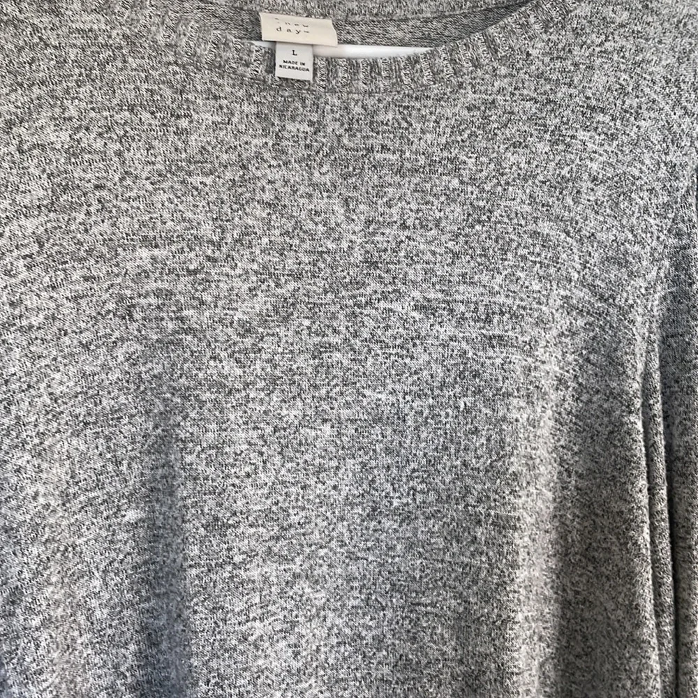 a new day grey sweater